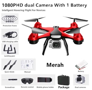 New 801C Pro RC Drone 1080P Dual HD CAMERA Professional WIFI FPV AERIAL