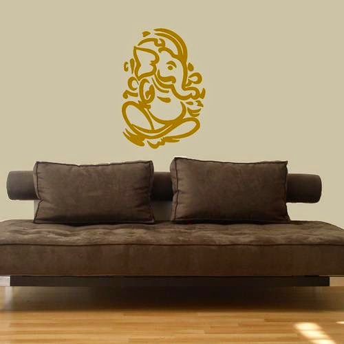 interior design using Ganesh symbols