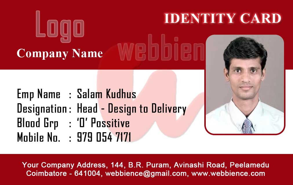 ID Card Coimbatore Ph Employee ID Cards