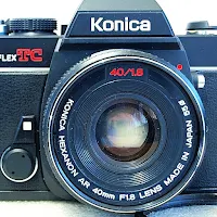 Konica Autoreflex TC,, Konica Hexanon AR 50mm F1.8