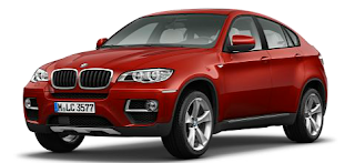 2013 BMW X6 vermillion red