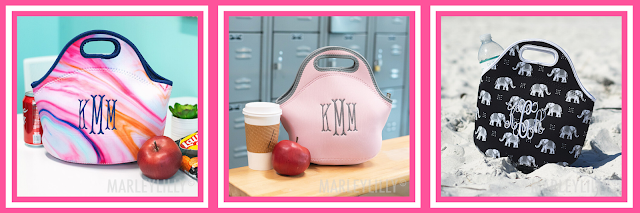 Monogrammed Lunch Bag