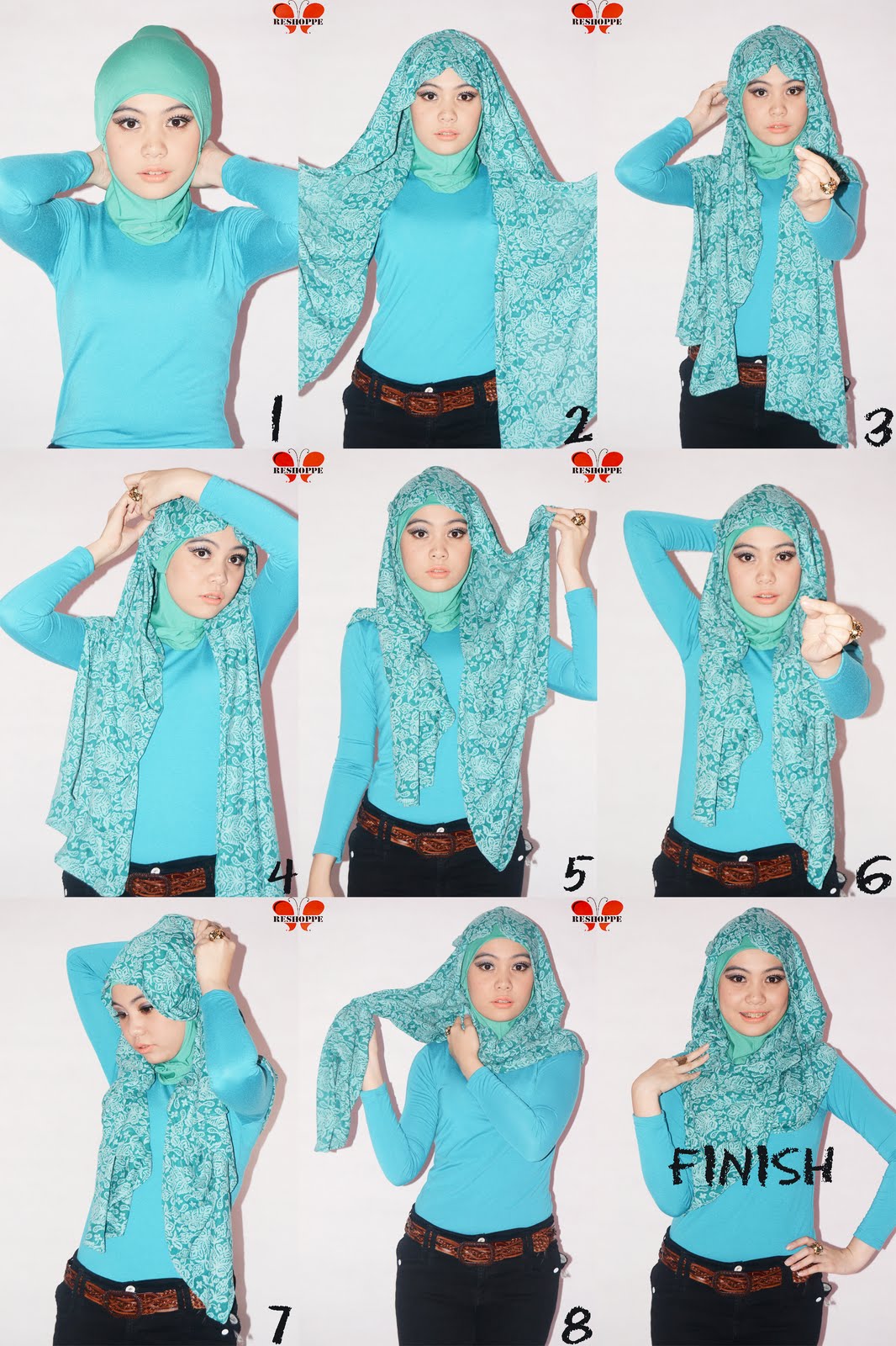 RE SHOPPE SPECIAL PROMO HIJAB TUTORIAL