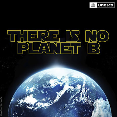 UNESCO There is no Planet B The Earth from space