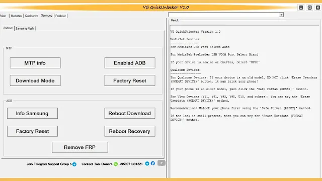 VG Quick Unlocker V1.0 Free Download