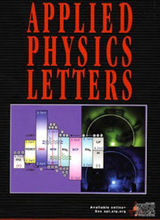 cover of Applied Physics Letters.