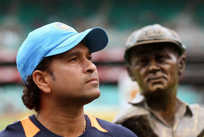 Sachin and Don Bradman