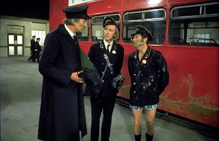 on the buses