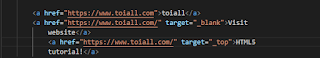 How To Use The tag <a> To Make Links & Open Them Where You Want?