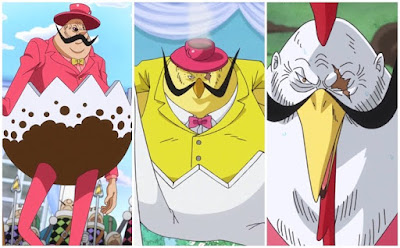 Karakter One Piece: Tamago Dan Tiga Wujud Evolusi Tama Tama no Mi