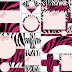 Kit en Rosa, Fucsia y Cebra para Imprimir Gratis.