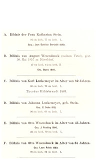 Otto Wesendonck: Katalog A mit Anhang. III. Berlin 1888