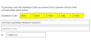 Copy installation code dari coreldraw x7