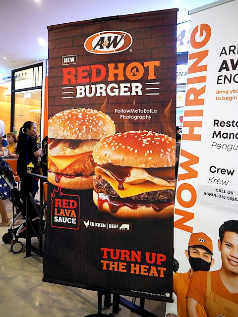 A&W Malaysia All-New RedHot Burger, Cheesy O’Chips & Gula Melaka Desserts