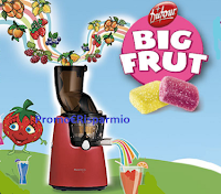 Logo Dufour ''La frutta si diverte'': vinci 20 estrattori di succhi Kuvings 