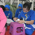 Hari Batik Nasional, Istri Prajurit TNI Polri Belajar Membatik di Tanjungbalai