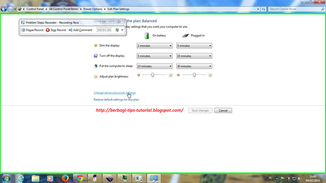 Cara Mengurangi CPU Usage 100%-Change advanced power settings Cara Mengurangi CPU Usage 100%-Change advanced power settings