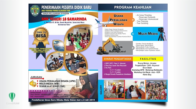 30+ Inspirasi Desain Brosur Pendaftaran Sekolah