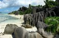 Anse Source D’Argent-beach-with-rocks-La Digue-Seychelles