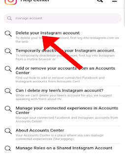 How to permanently delete you Instagram account