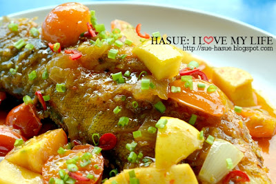 hasue: i love my life: kerapu sweet sour simple..