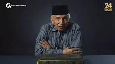 Depan Al Quran, Amien Rais Bersumpah Bongkar Kebusukan Jokowi dan Luhut Pasca Pemilu 2024