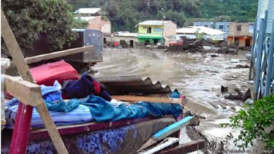 avalancha en el departamento de Antioquia