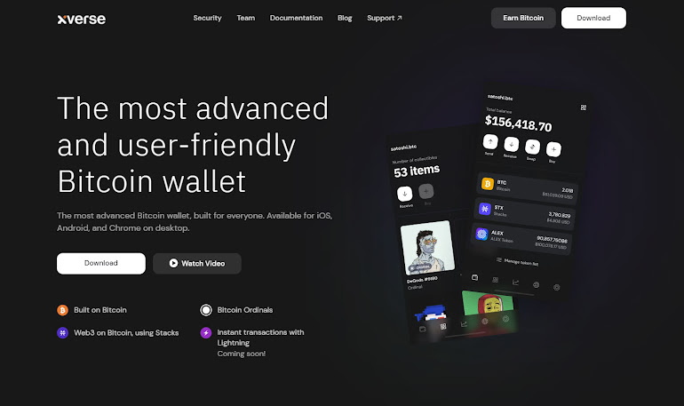 install xverse wallet