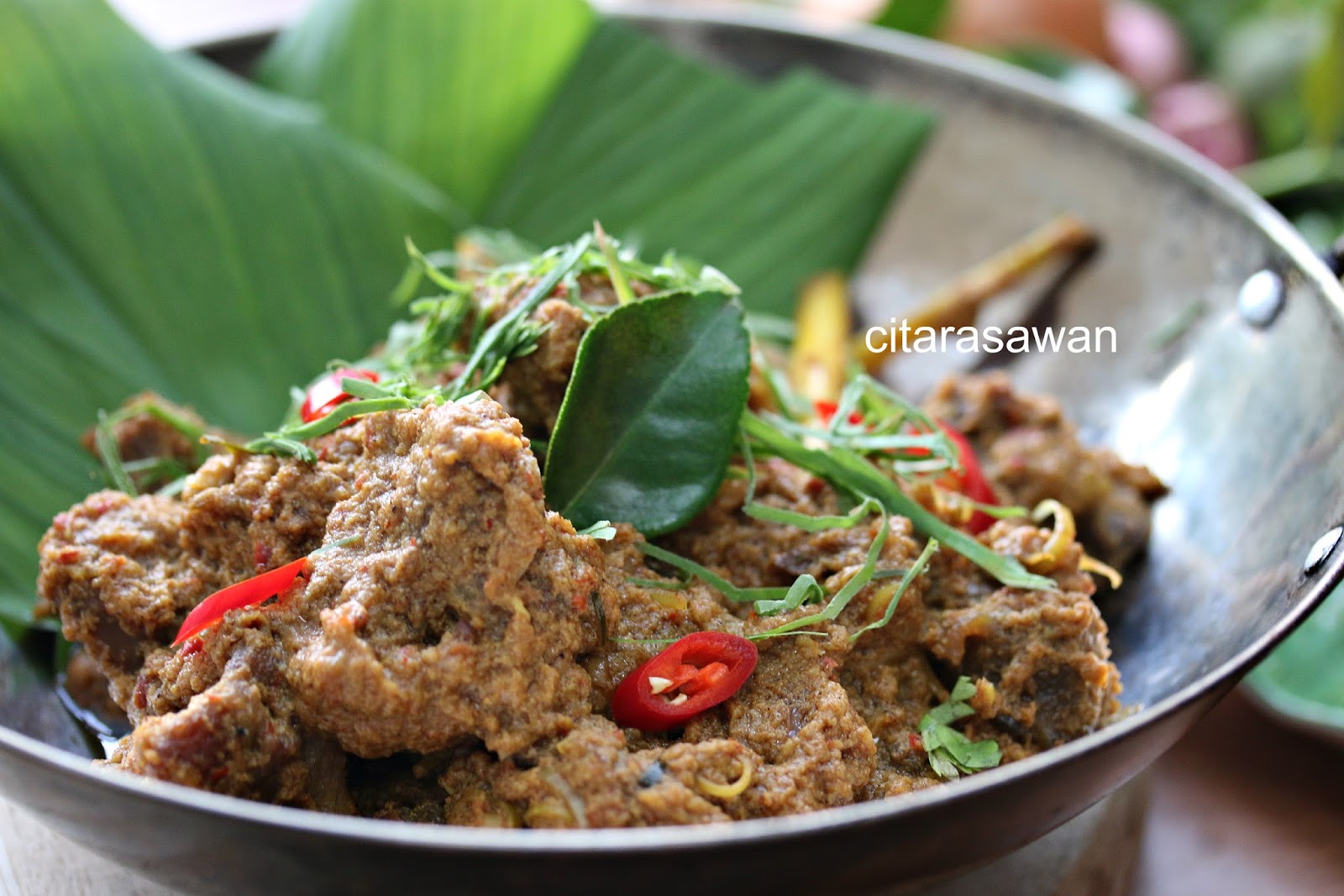 Rendang Ayam Kampung ~ Resepi Terbaik