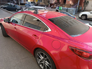 Roof rack fixed points for MAZDA 6