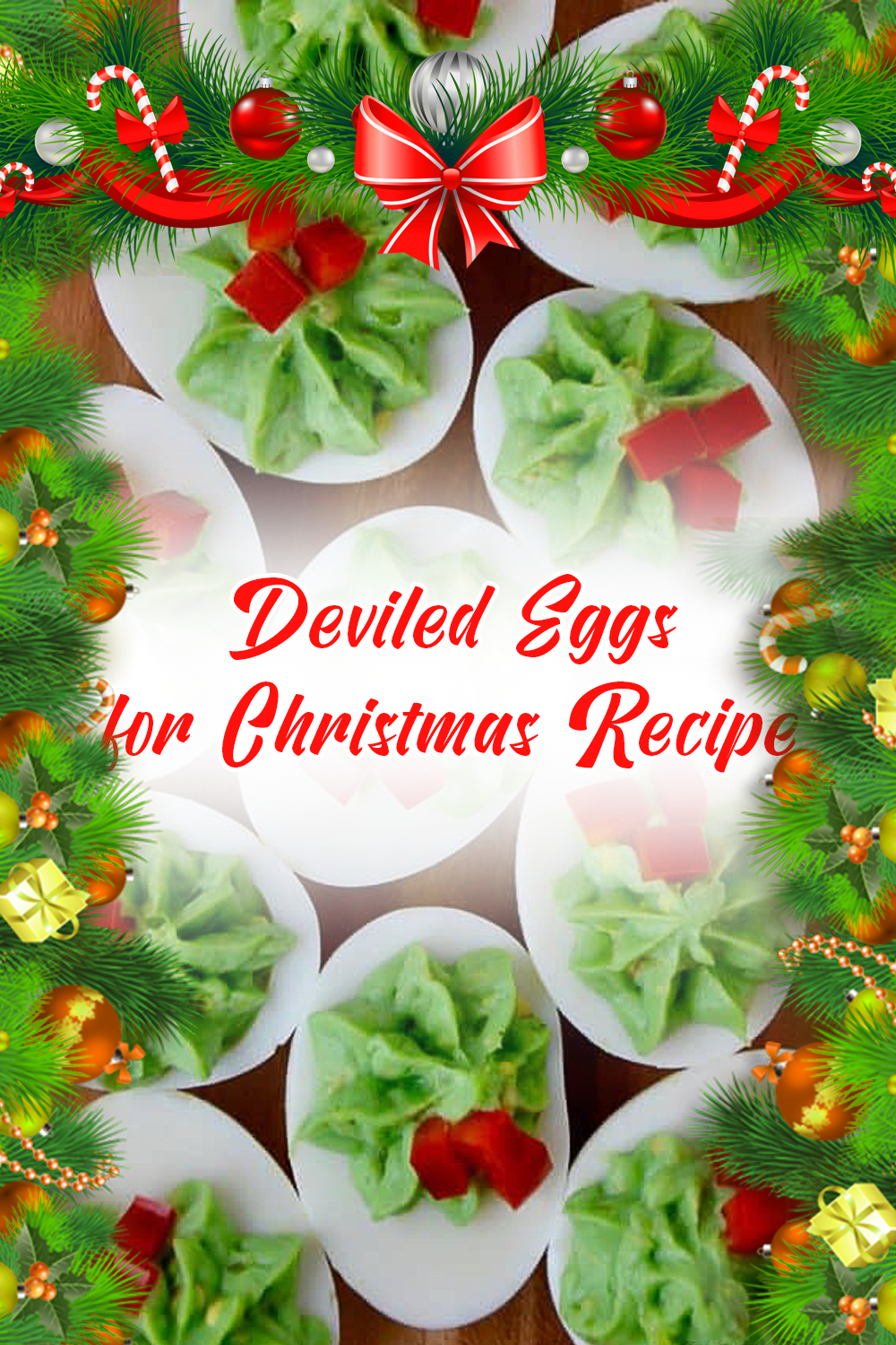 Deviled Eggs for Christmas Recipe