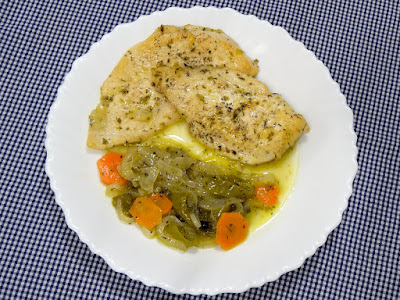 Pechugas de pollo en escabeche