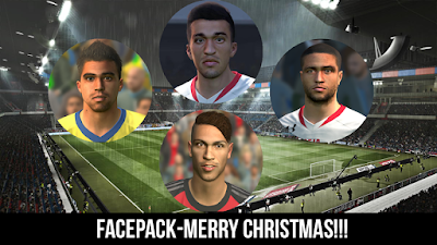 PES 2016 Facepack Merry Christmas by Wygno Facemaker