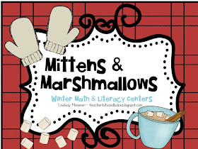 http://www.teacherspayteachers.com/Product/Mittens-Marshmallows-Winter-Math-and-Literacy-Centers-471016