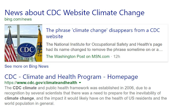 cdc removes climate change references from websites