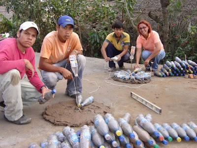 Bottle House Built in Mexico