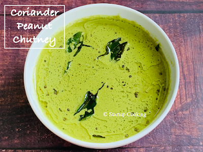 coriander peanut chutney