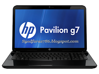 Hp Pavilion g7 Drivers Free Download For Windows 7