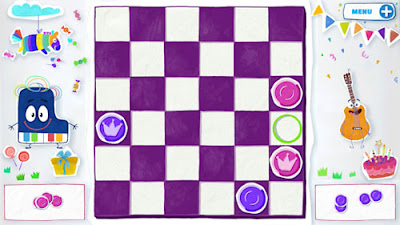 Kids Party Checkers Game Screenshot 2