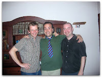 Cuando Michael y Robert me visitaron en Argentina