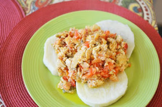 How to prepare yam and egg sauce