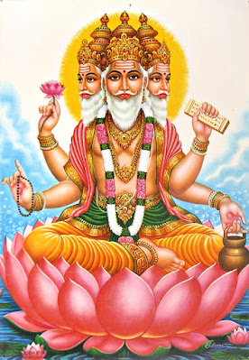 Lord Brahma picture and Brahma Purana