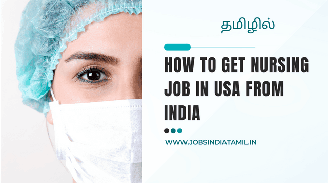 How to get nursing job in USA from India
