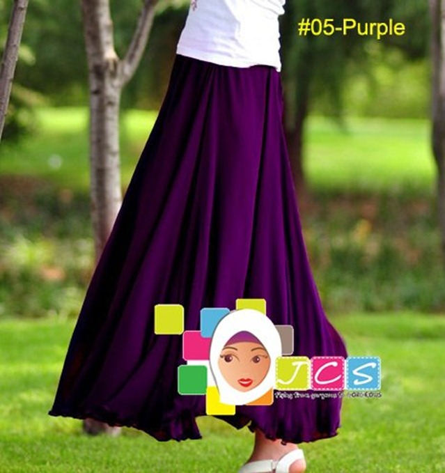 AWESOME CHIFFON CREPE PURPLE