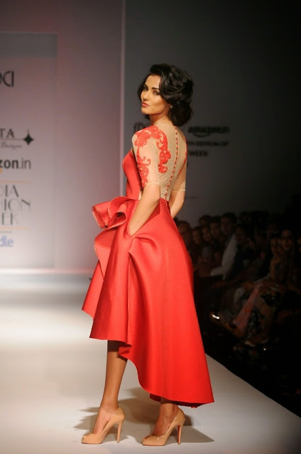 Sonal Chauhan's Ramp Walk at India Fashion Week
