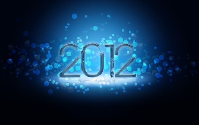 Happy New Year Wallpaper 2012