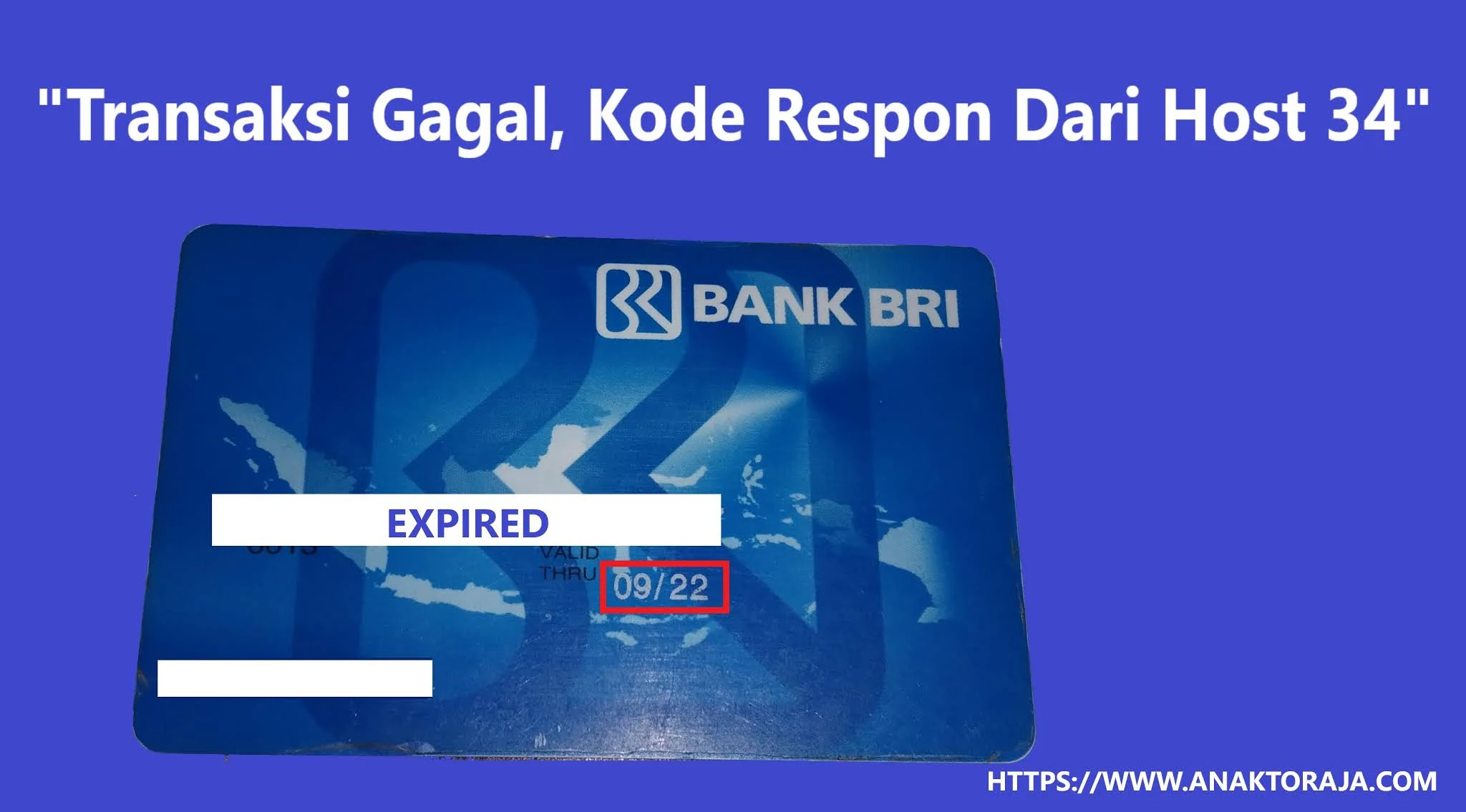 Cara Mengatasi Kode Error Host 34 ATM BRI