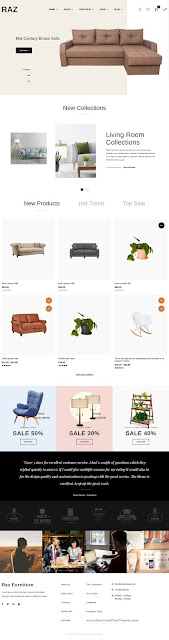 Raz – Furniture Shopify Theme 