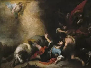 The Conversion of Saint Paul Bartolome Esteban Murillo, 1675-1682, Museo del Prado