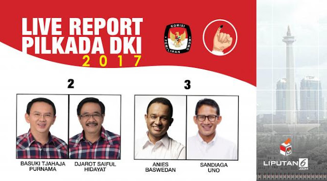 pemenang pilkada DKI Jakarta